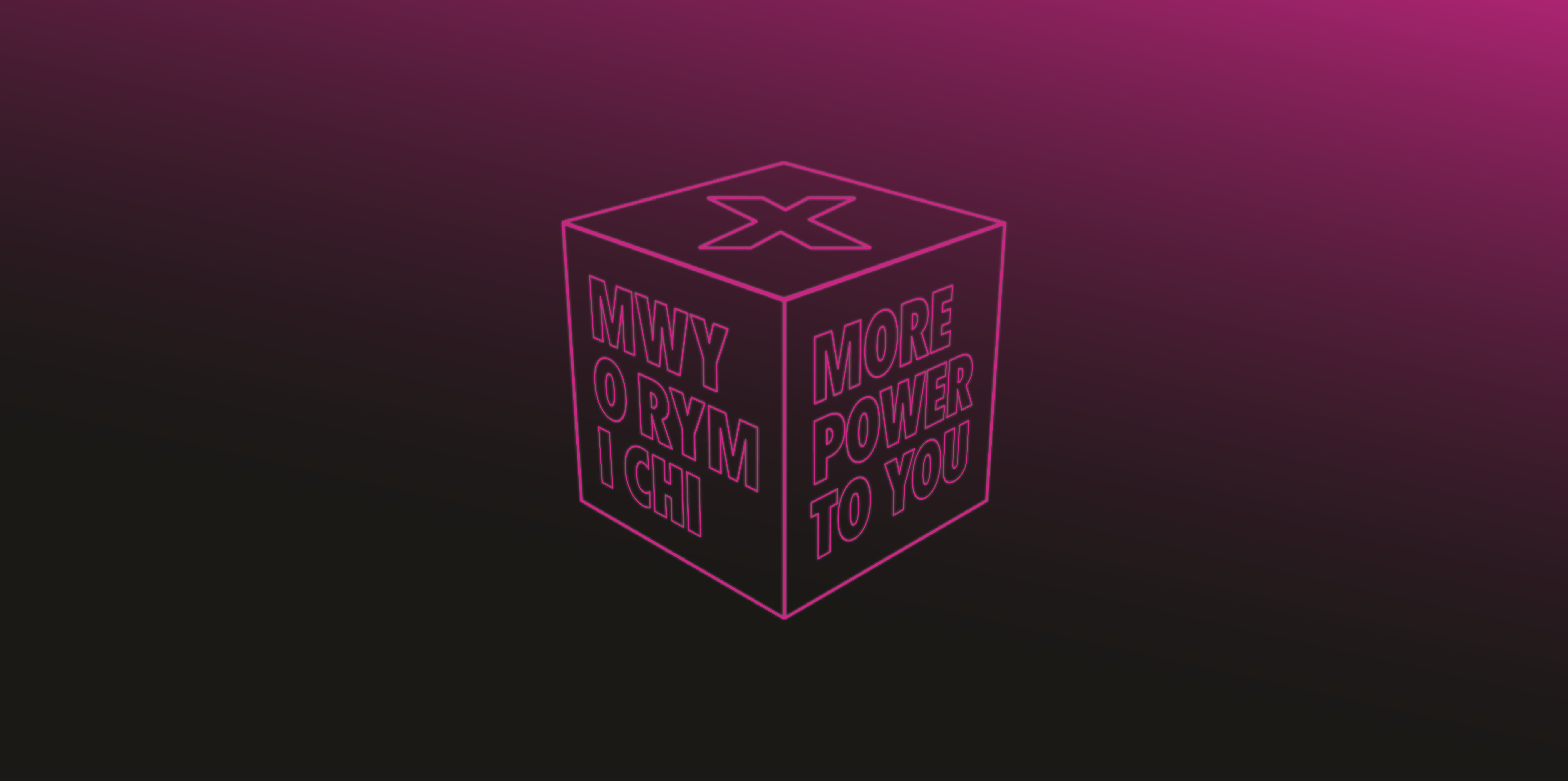 Graphic of the Make your Mark logo sitting on a gradient background