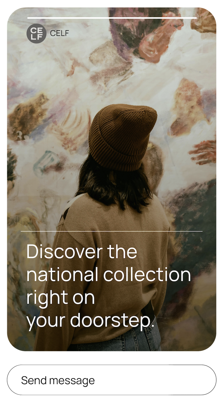 Social asset: Discover the national collection right on your doorstep.